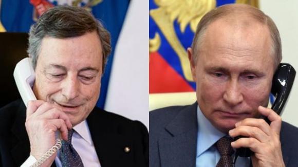 Putin chiama Draghi; forse per ringraziarlo di non avere veramente dato armi a Zelensky, Militari Ucraini lamentano fucili delle Guerre Mondiali I e II